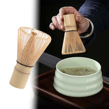 Load image into Gallery viewer, Matcha Tea Brush Song Dynasty Tea Ordering Blender Tool Matcha Bowl Bamboo Stand Dial Stirring Brushes japanese crafting art supplies boba
