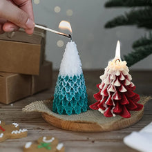 Load image into Gallery viewer, 3D Christmas Tree Candle Silicone Mold DIY Aromatherapy Gypsum Soap Resin Ice Baking Pine Mold Home Decor Festival Gifts craft tool supply artist
