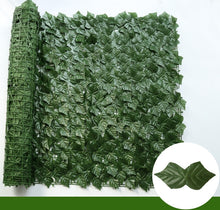 Load image into Gallery viewer, Artificial Ivy Hedge Green Leaf Fence Panels Faux Privacy Fence Screen for Home Outdoor Garden Balcony Decoration crafting material design art
