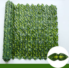 Load image into Gallery viewer, Artificial Ivy Hedge Green Leaf Fence Panels Faux Privacy Fence Screen for Home Outdoor Garden Balcony Decoration crafting material design art
