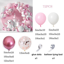 Load image into Gallery viewer, Gender Reveal Balloon Garland Arch Kit Boy or Girl Baby Shower Balloon Pink Blue Gold Ballon Birthday Party Wedding Decor
