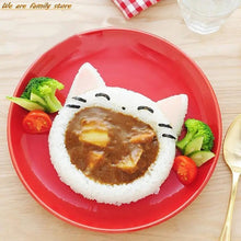 Load image into Gallery viewer, Cute Cartoon Cat Bear Sushi Nori Rice Mold Decor Cutter Bento Sandwich DIY Tool crafting tool supplies kitchenware curry tonkatsu katsu japanese
