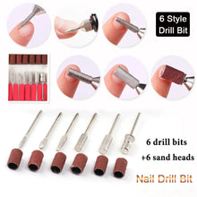 Load image into Gallery viewer, Nail Drill Machine Electric EU PLUG Manicure Milling Cutter Set For Gel Nail Polish Tool Nail Accessories crafting tool salon manicurist art supplies pedicurist
