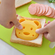 Load image into Gallery viewer, Cute Bear Sandwich Mold Toast Bread Making Cutter Mould Cute Baking Pastry Tools Children Interesting Food Kitchen Accessories DIY craft supplies
