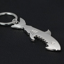 Load image into Gallery viewer, Shark Keychain Bottle Opener Fish Beer Bottle Opener Keychain Charms Bag Car Keys Accessories Keyring Jewelry Gift fisherman boat
