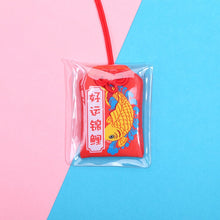 Load image into Gallery viewer, Japanese Prayer Omamori Pray Fortune Beauty Health Safety Lucky Charms Wealth Bag Guard Talisman Pendant Keychain Couple Gift
