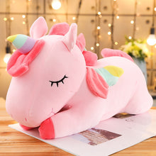 Load image into Gallery viewer, 25-100cmKawaii Giant Unicorn Plush Toy Soft Stuffed Unicorn Soft Dolls Animal Horse Toys For Children Girl Pillow Birthday Gifts
