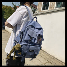 Load image into Gallery viewer, Women School Backpack Black Nylon Backpack  Female Anti Theft Rucksack Casual Lady Travel Backpacks Korean Back Pack Mochila
