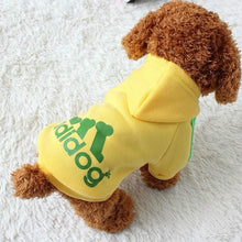 Load image into Gallery viewer, XS-9XL Adidog Pet Dog Clothes for Small Medium Big Large Dogs Cotton Hooded Sweatshirt Hot Selling Warm Two-Legged Pets Jacket
