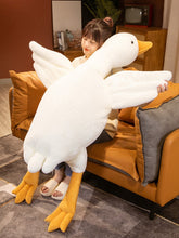 Load image into Gallery viewer, 50-160CM Huge Goose Plush Toys Big Duck Doll Soft Stuffed Animal Sleeping Pillow Cushion Christmas Gifts for Kids and Girls
