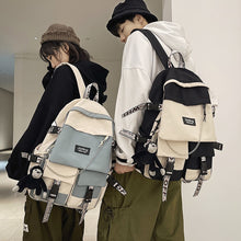 Load image into Gallery viewer, Backpack Male Harajuku Ulzzang High School student Backpack Female 2021 large capacity junior high school backpack
