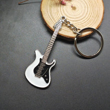 Load image into Gallery viewer, Classic Guitar Keychain Car Key Chain Key Ring Musical Instruments pendant string, woodwind, brass and percussion
