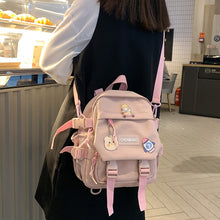 Load image into Gallery viewer, Small Women&#39;s Backpack Girls School Bag Waterproof Nylon Fashion Japanese Casual Young Girl&#39;s Bag Female Mini
