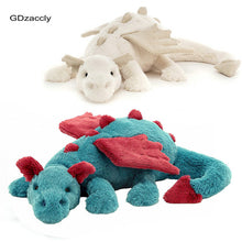 Load image into Gallery viewer, Green Evil Dragon Plush Toys Stuffed Pterodactyl Dinos Flying Wings White Dragons PLushies Dolls Birthday gift for Boy
