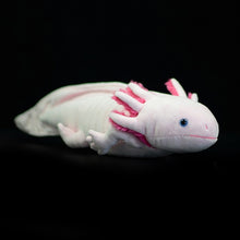 Load image into Gallery viewer, Cute Axolotl Stuffed Plush Toy Real Life Simulation Ambystoma Mexicanum Dinosaur Animal Model Plush Doll For Kids Audlt Gift
