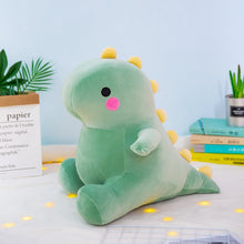 Load image into Gallery viewer, 25-50cm Super Soft Lovely Dinosaur Plush Doll Cartoon Stuffed Animal Dino Toy for Kids Baby Hug Doll Sleep Pillow Home Decor
