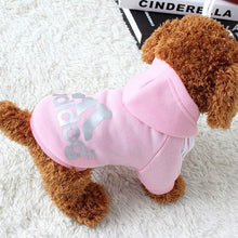 Load image into Gallery viewer, XS-9XL Adidog Pet Dog Clothes for Small Medium Big Large Dogs Cotton Hooded Sweatshirt Hot Selling Warm Two-Legged Pets Jacket
