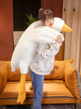 Load image into Gallery viewer, 50-160CM Huge Goose Plush Toys Big Duck Doll Soft Stuffed Animal Sleeping Pillow Cushion Christmas Gifts for Kids and Girls
