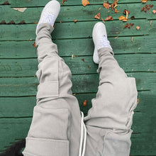 Load image into Gallery viewer, Fall Winter Streetwear Men&#39;s Cargo Pants Pockets Sweat Pants Casual Trousers Mens Jogging Pants Sweatpants
