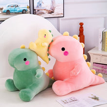 Load image into Gallery viewer, 25-50CM Lovely Dinosaur Plush Toys Super Soft Cartoon Stuffed Animal Dino Dolls for Kids Baby Hug Doll Sleep Pillow Home Decor
