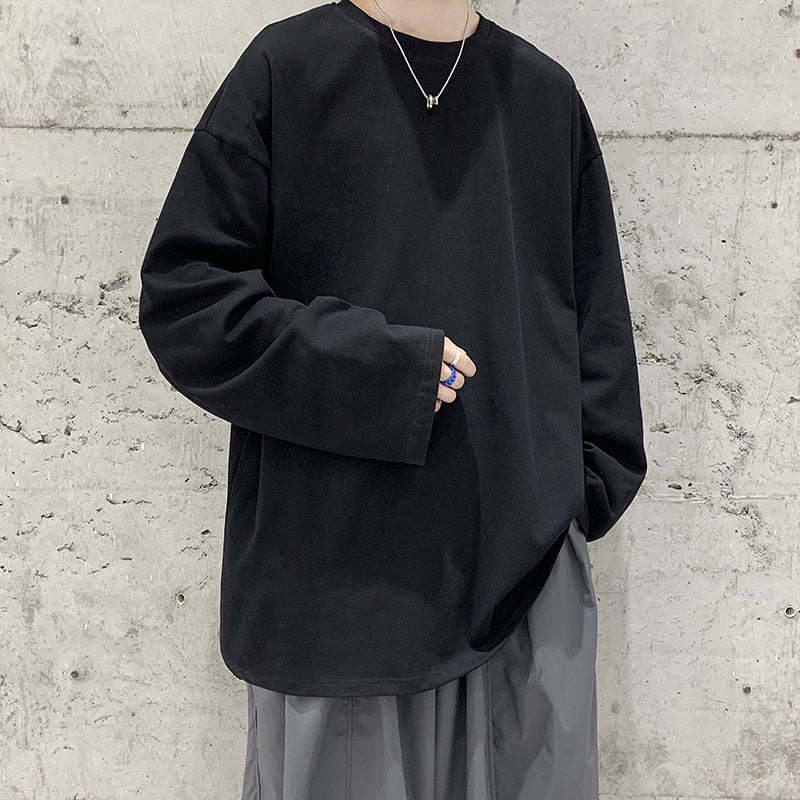 Oversized Solid Colors Pullover Hoodies For Men Mens Streetwear Harajuku Sweatshirts Long Sleeve Korean Clothes Women