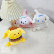 Load image into Gallery viewer, Kuromi Ear Warmer earmuff Soft Stuffed Doll Cartoon Cute Cinnamoroll Plush Toys for Children Adult Winter Keep Warm Earmuffs
