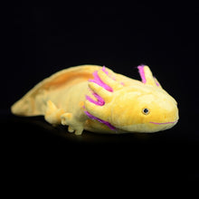 Load image into Gallery viewer, Cute Axolotl Stuffed Plush Toy Real Life Simulation Ambystoma Mexicanum Dinosaur Animal Model Plush Doll For Kids Audlt Gift
