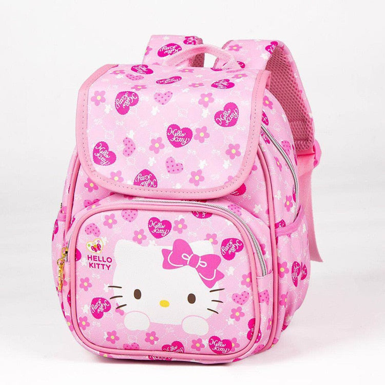 40Cm Kawaii Kittys Cinnamoroll Kuromi My Melody Cartoon Cute Leather Transparent Children's Backpack School Bag