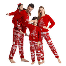 Load image into Gallery viewer, Couples Christmas Family Matching Pajamas Set Red Santa Mother Kids Clothes Christmas Pajamas For Family Clothing custom design
