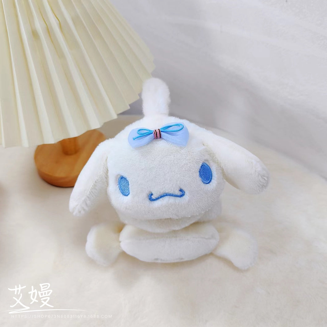 Kuromi Ear Warmer earmuff Soft Stuffed Doll Cartoon Cute Cinnamoroll Plush Toys for Children Adult Winter Keep Warm Earmuffs