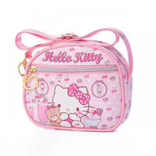 Load image into Gallery viewer, 19CM Kawaii Cartoon Kitty My Melody Kuromi Cinnamoroll Cute Mini Leather Organizer Shoulder Messenger Bag
