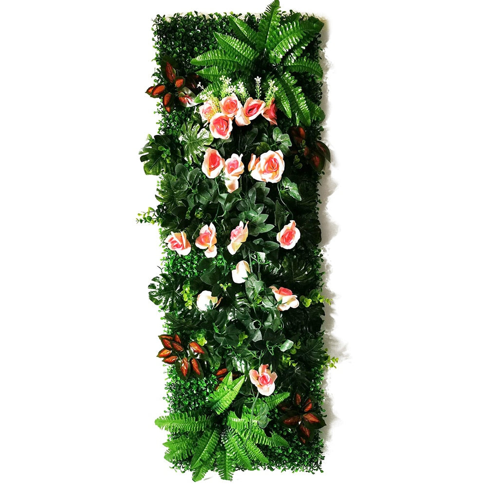 Artificial Plant Fake Grass turf Moss Subtropical Plant Decoration Home Wall Panel 15.74inch *47.24inch/1 Panel crafting material