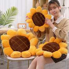 Load image into Gallery viewer, 1pc 40/50/70cm Stuffed Soft Plant Sunflower Plush Toys Cute Chair Car Plush Cushion Office Nap Pillow Girls Nice Birthday Gift
