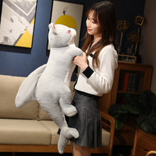 Load image into Gallery viewer, 50-90cm Kawaii Transform Shark Cat Plush Toys Stuffed Cute Cat Doll Lovely Animal Pillow Soft Cartoon Cushion Kid Christmas Gift
