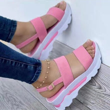Load image into Gallery viewer, Women Sandals Lightweight Wedges Shoes For Women Summer Sandals Platform Shoes With Heels Sandalias Mujer Casual Summer Shoes
