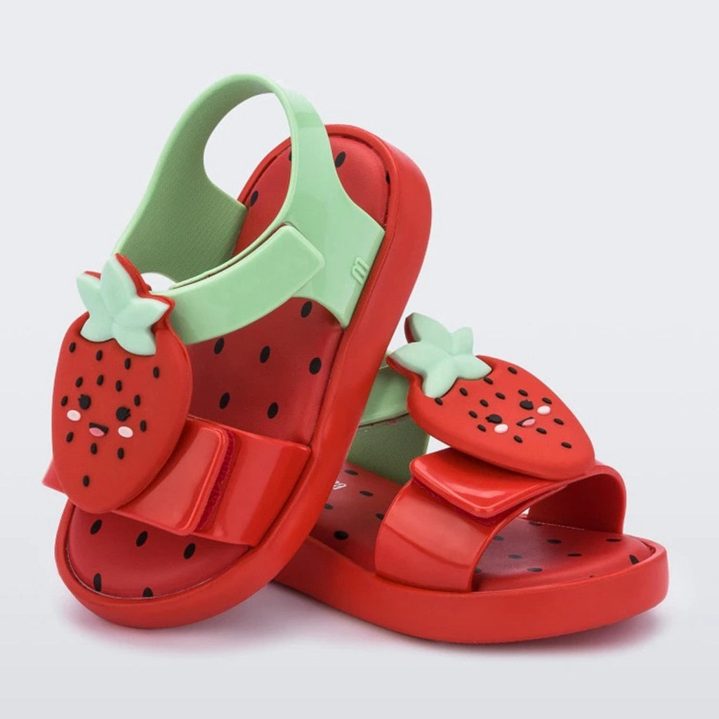 Kids Shoes Melflex Watermelon Strawberry Pineapple Avocado Princess Beach Baby Girl Sandals Beach Shoe