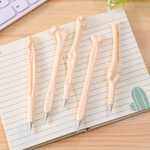 Load image into Gallery viewer, 5Pcs/Set Lifelike Bone Shape Ballpoint Pen School Office Writing Supplies Gift Stationery doctor anatomy phd science art craft
