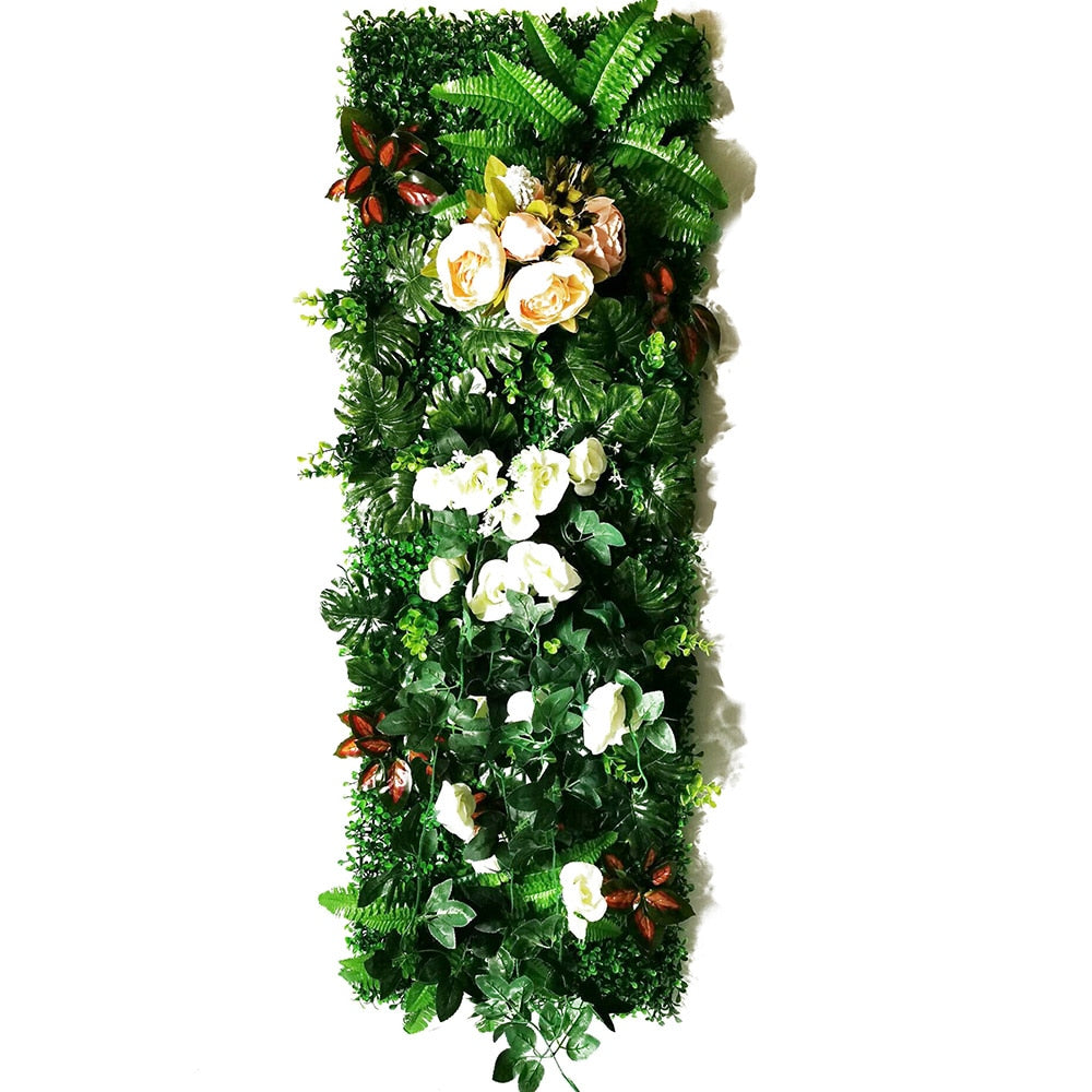 Artificial Plant Fake Grass turf Moss Subtropical Plant Decoration Home Wall Panel 15.74inch *47.24inch/1 Panel crafting material