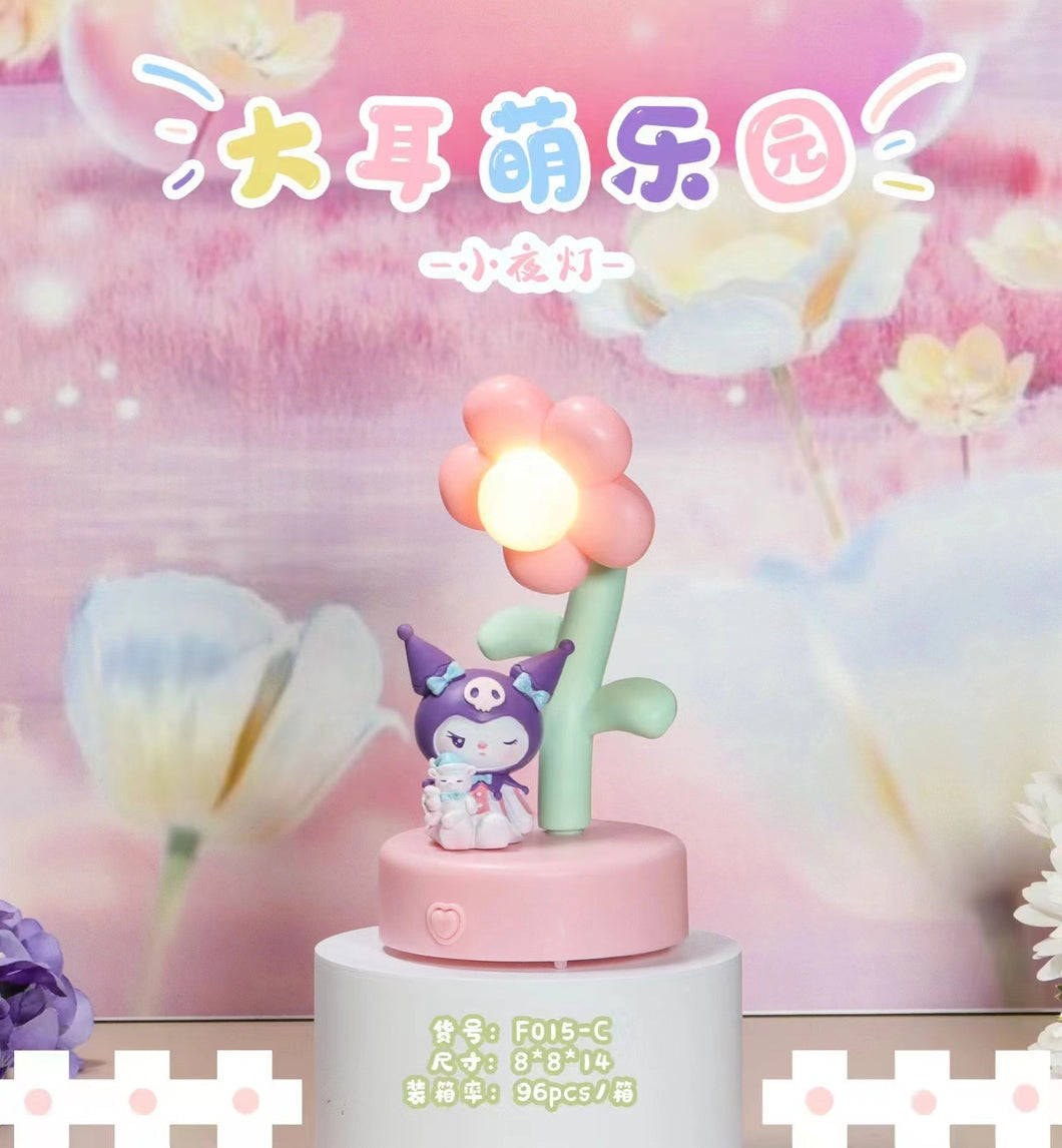 Anime Kuromi Desk Lamp Kawaii kuromi Creative Cinnamoroll Dream Night Light Cartoon Cute Sweet Toy Birthday Gift