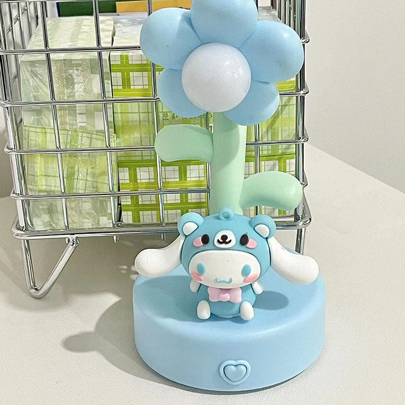 Anime Kuromi Desk Lamp Kawaii Creative Cinnamoroll Dream Night Light Cartoon Cute Sweet Toy Birthday Gift