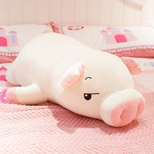 Load image into Gallery viewer, 40-75cm Squishy Pig Stuffed Doll Lying Plush Piggy Toy Animal Soft Plushie Hand Warmer Pillow Blanket Kids Baby Comforting Gift
