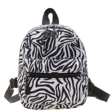 Load image into Gallery viewer, Mini Women&#39;s Backpacks Trend 2022 Nylon Female Bag Animal Printing Small Feminina Backpack School Bags For Teen Girls Knapsack
