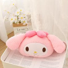Load image into Gallery viewer, Kitty My Melody Kuromi Cinnamoroll Plush Cartoon Car Seat Headrest Chair Neck Pillow Cushion Decoration Toys Gifts
