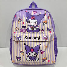 Load image into Gallery viewer, 40Cm Kawaii Kittys Cinnamoroll Kuromi My Melody Cartoon Cute Leather Transparent Children&#39;s Backpack School Bag
