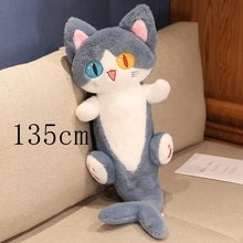 Load image into Gallery viewer, 50-90cm Kawaii Transform Shark Cat Plush Toys Stuffed Cute Cat Doll Lovely Animal Pillow Soft Cartoon Cushion Kid Christmas Gift
