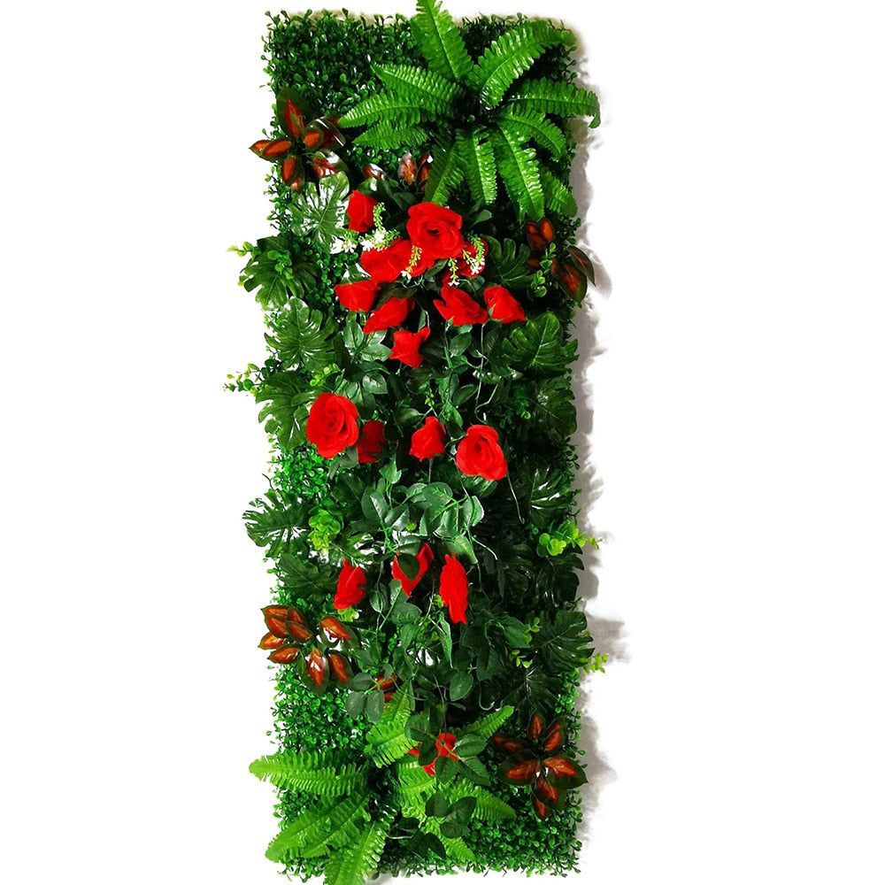 Artificial Plant Fake Grass turf Moss Subtropical Plant Decoration Home Wall Panel 15.74inch *47.24inch/1 Panel crafting material