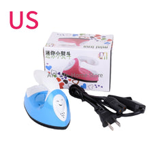 Load image into Gallery viewer, Fast Heated! Travel Electric Iron Handheld Mini Iron Children Electric Iron Hotfix Applicator for Patches Garment Stones
