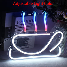 Load image into Gallery viewer, Coffee Cafe Neon Light Coffee Cup Luminous LED Sign Party Wedding Shop Birthday adjustable Room Art Wall Decoration custom design handmade
