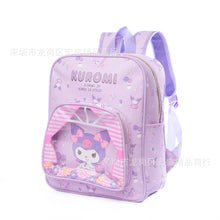 Load image into Gallery viewer, 40Cm Kawaii Kittys Cinnamoroll Kuromi My Melody Cartoon Cute Leather Transparent Children&#39;s Backpack School Bag
