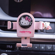 Load image into Gallery viewer, Kawaii Kitty Car Phone Bracket Cute Creative Cars Navigation phone Holder Decoration Accessories Gifts
